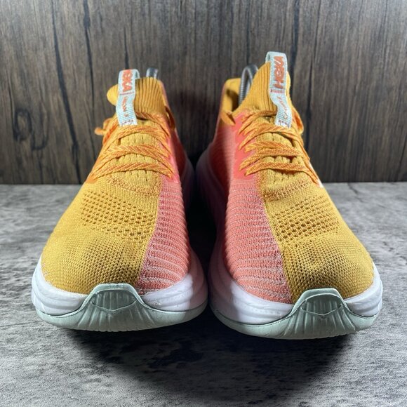 Hoka One One Carbon X 3 Radiant Yellow Camellia (1123193-RYCM) Women's 8.5 B - Picture 5 of 10